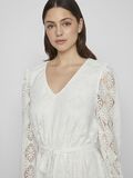 VILA TIE WAIST LONG SLEEVED DRESS, Egret, highres - 14095039_Egret_006.jpg