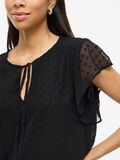 VILA PILKULLINEN LYHYTHIHAINEN TOPPI, Black, highres - 14100340_Black_006.jpg