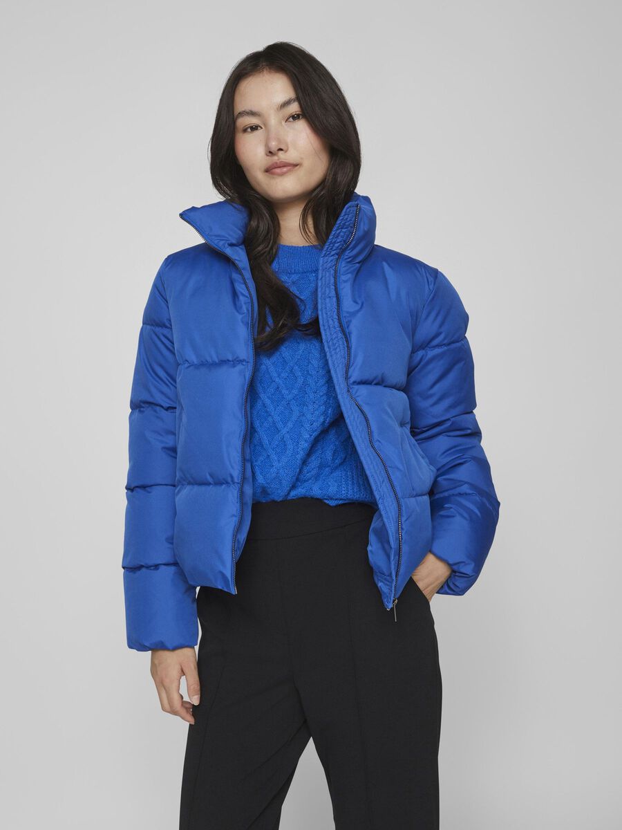 Vila SHORT PUFFER JACKET, Lapis Blue, highres - 14076559_LapisBlue_003.jpg