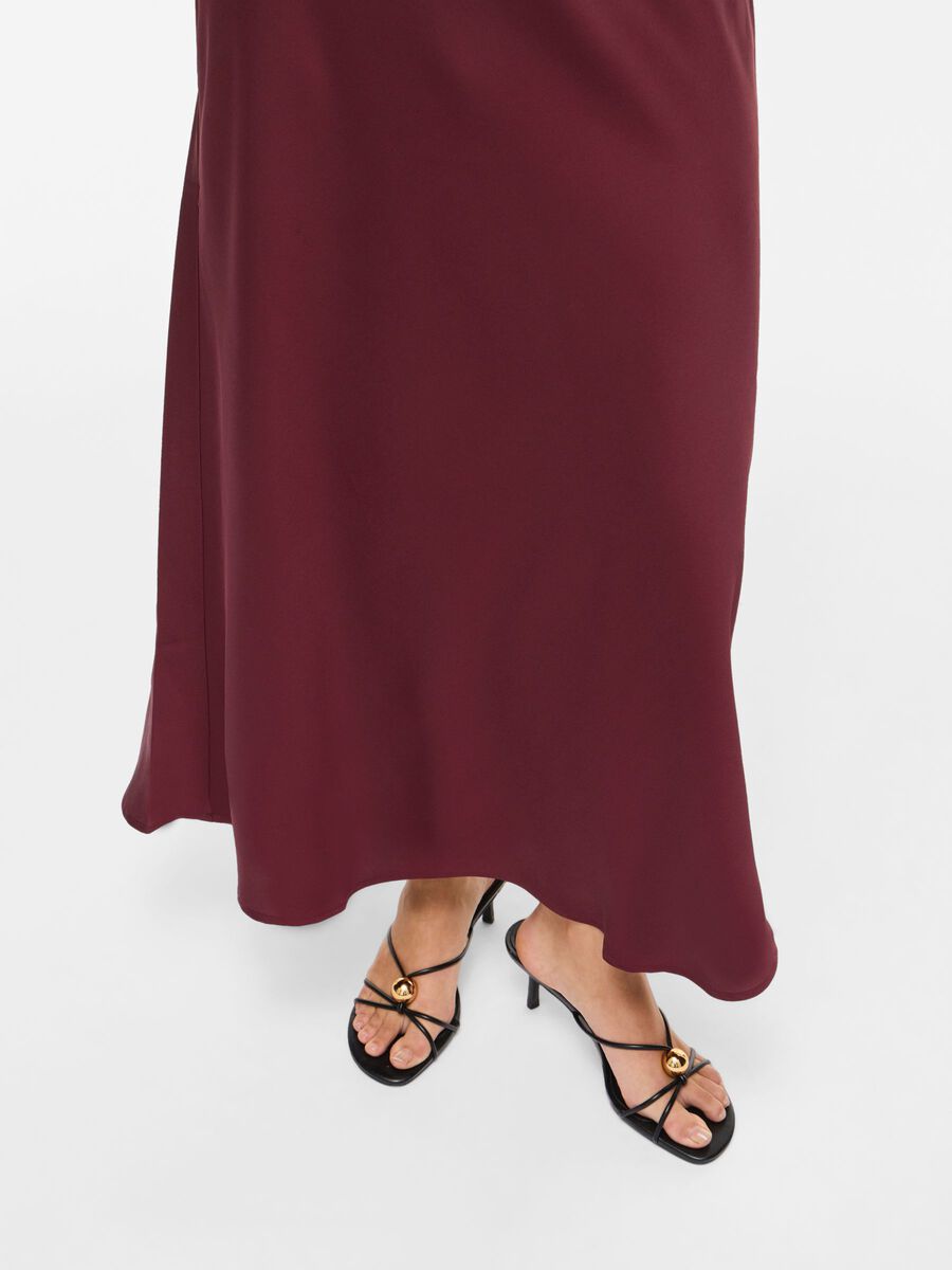 Carousel image - VIELLETTE HIGH WAIST MIDI SKIRT, Port Royale | 3