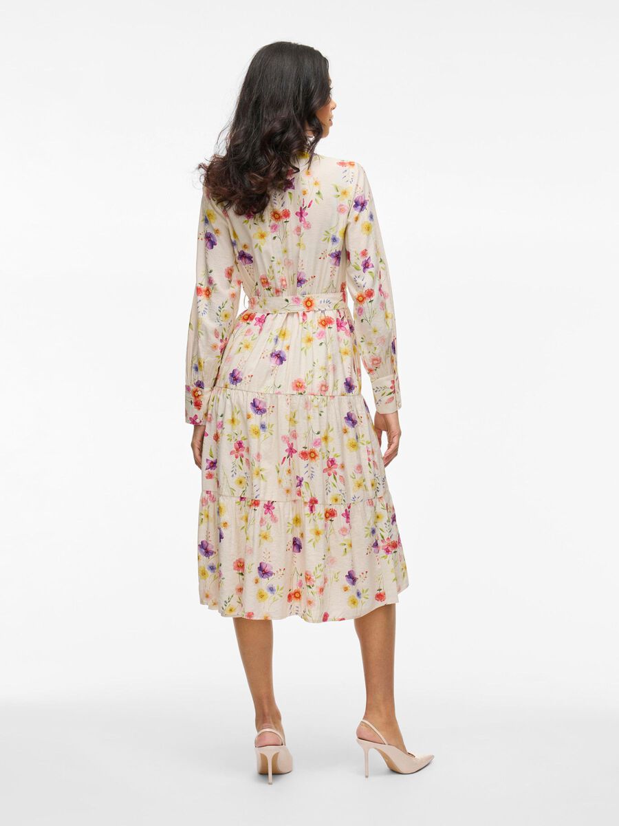 VILA VIALINIA MIDI SHIRT DRESS, Snow White, highres - 14106830_SnowWhite_1184242_004.jpg