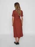 VILA À MANCHES COURTES ROBE MI-LONGUE, Burnt Henna, highres - 14103584_BurntHenna_004.jpg