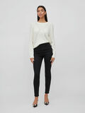 Vila HÖG MIDJA SKINNY FIT-JEANS, Black Denim, highres - 14084770_BlackDenim_005.jpg