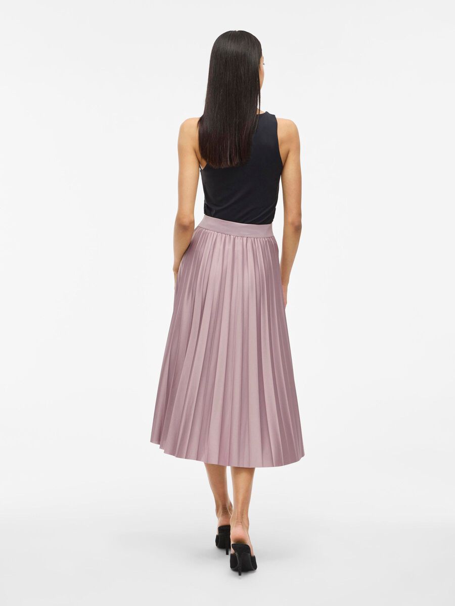 VILA VINITBAN PLEATED MIDI SKIRT, Toadstool, highres - 14063241_Toadstool_004.jpg