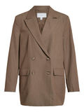 Vila LONG BOYFRIEND BLAZER, Walnut, highres - 14081951_Walnut_1011759_001.jpg