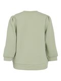 VILA VIREFLECT 3/4 SLEEVED SWEATSHIRT, Swamp, highres - 14112387_Swamp_002.jpg