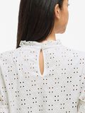 Vila EMBROIDERED SHORT SLEEVED TOP, Optical Snow, highres - 14070251_OpticalSnow_006.jpg