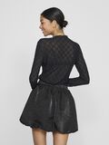 VILA BALLOON MINI SKIRT, Black, highres - 14107855_Black_004.jpg