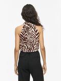 Product image thumbnail - VIJULIET HALTERTOP, Coffee Bean | 2