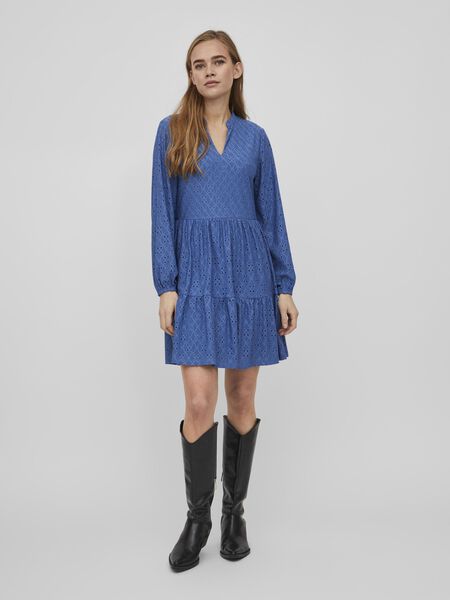 Vila PETITE - KNEE-LENGTH DRESS, Federal Blue, highres - 14074383_FederalBlue_003.jpg