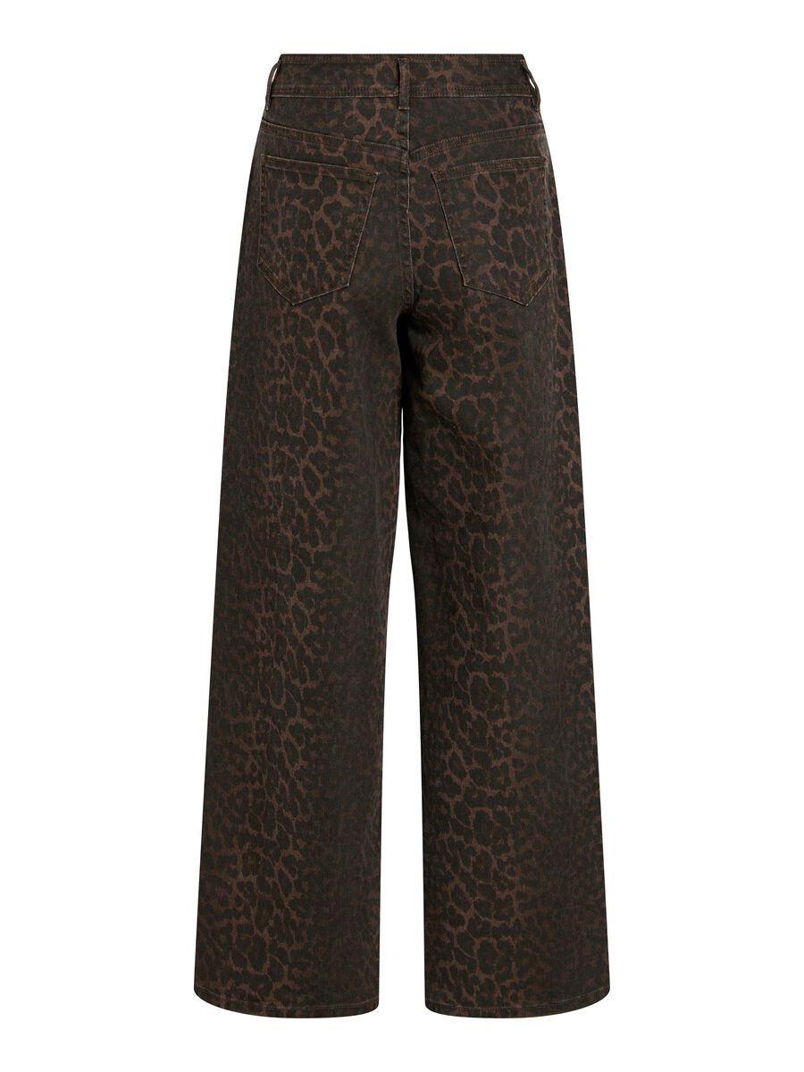 Carousel image - VICHIA - TAILLE HAUTE JEAN, Coffee Bean | 7
