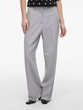 VILA HIGH WAIST TROUSERS, Light Grey Melange, highres - 14105318_LightGreyMelange_003.jpg