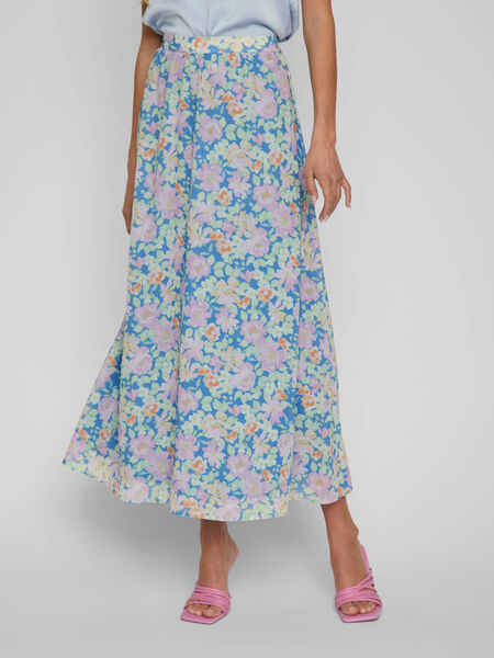 Vila HIGH-WAIST MAXI SKIRT, Azure Blue, highres - 14084461_AzureBlue_1016955_003.jpg