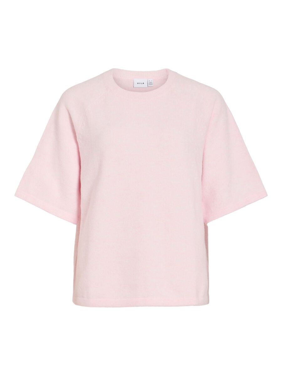 Product carousel image - VILIGA SHORT SLEEVED KNITTED TOP, Cherry Blossom | 2