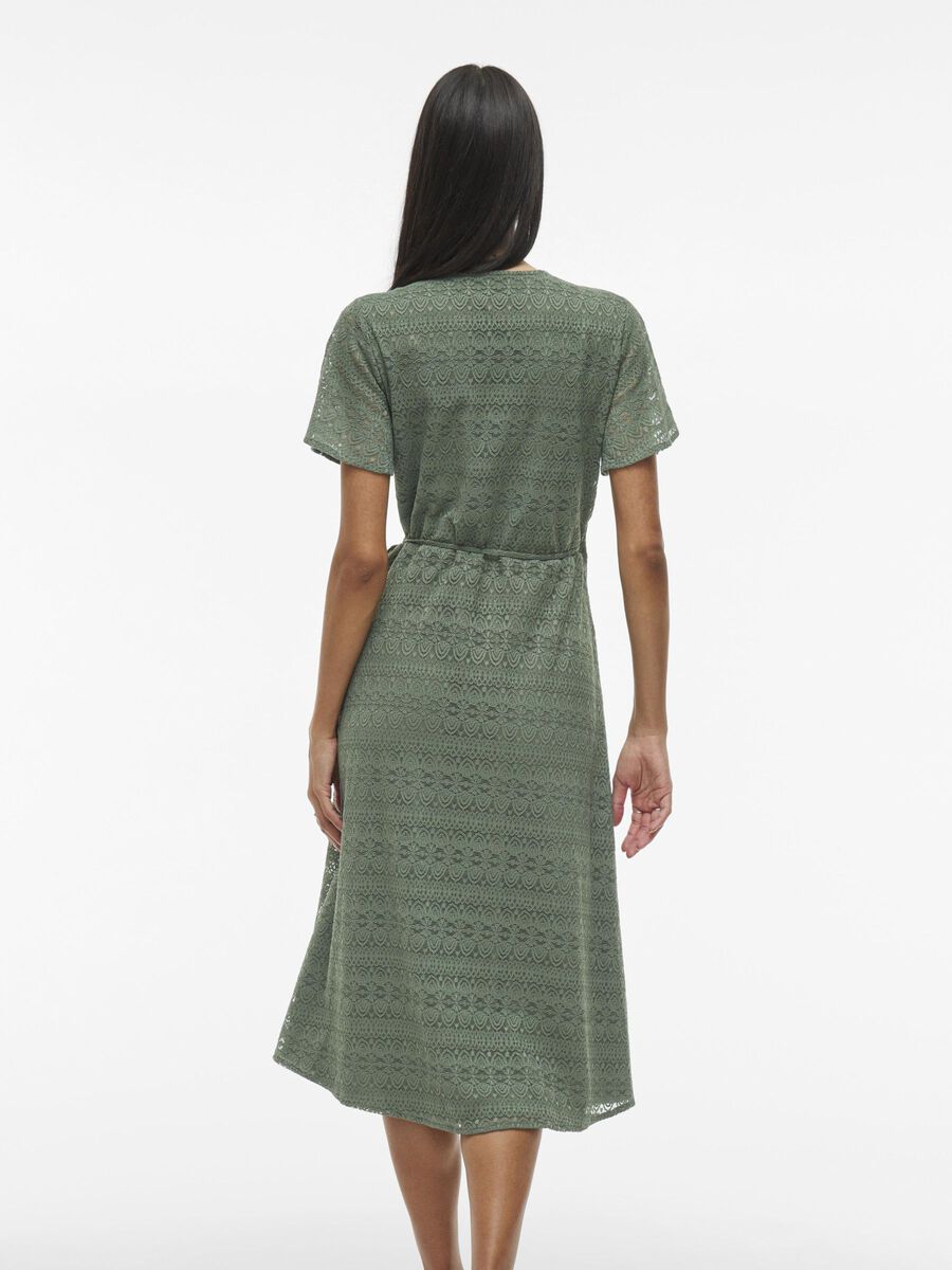 VILA MIDI WRAP DRESS, Laurel Wreath, highres - 14109713_LaurelWreath_004.jpg