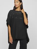 VILA KNITTED PONCHO, Black, highres - 14104462_Black_007.jpg