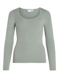 Vila LANGÄRMELIGES STRICKOBERTEIL, Green Milieu, highres - 14082666_GreenMilieu_001.jpg