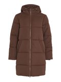 Vila HOODED PUFFER CAPPOTTO, Shaved Chocolate, highres - 14079826_ShavedChocolate_001.jpg
