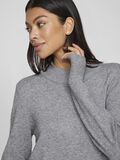 VILA VIRIL LONG SLEEVED MIDI DRESS, Medium Grey Melange, highres - 14061427_MediumGreyMelange_007.jpg