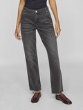 VILA NORMAL MIDJA STRAIGHT FIT-JEANS, Black Denim, highres - 14099718_BlackDenim_1154136_003.jpg