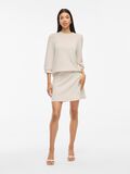 VILA VIREFLECT 3/4 SLEEVED SWEATSHIRT, Super Light Natural Melan, highres - 14112387_SuperLightNaturalMelan_005.jpg