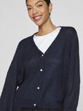 VILA V-NECK KNITTED CARDIGAN, Night Sky, highres - 14108836_NightSky_007.jpg