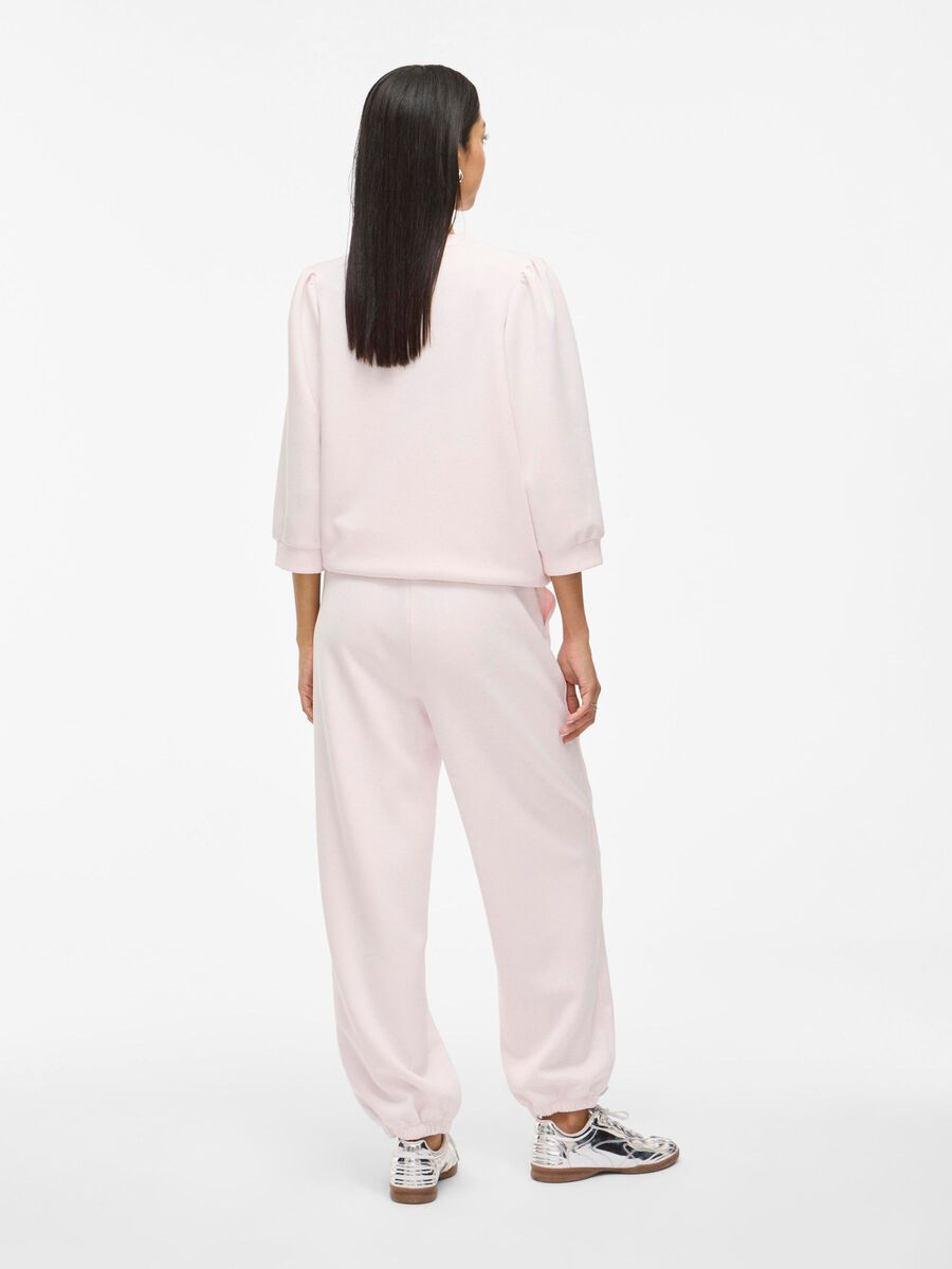 VILA VIREFLECT BASIC SWEATPANTS, Pink Marshmallow, highres - 14112402_PinkMarshmallow_004.jpg