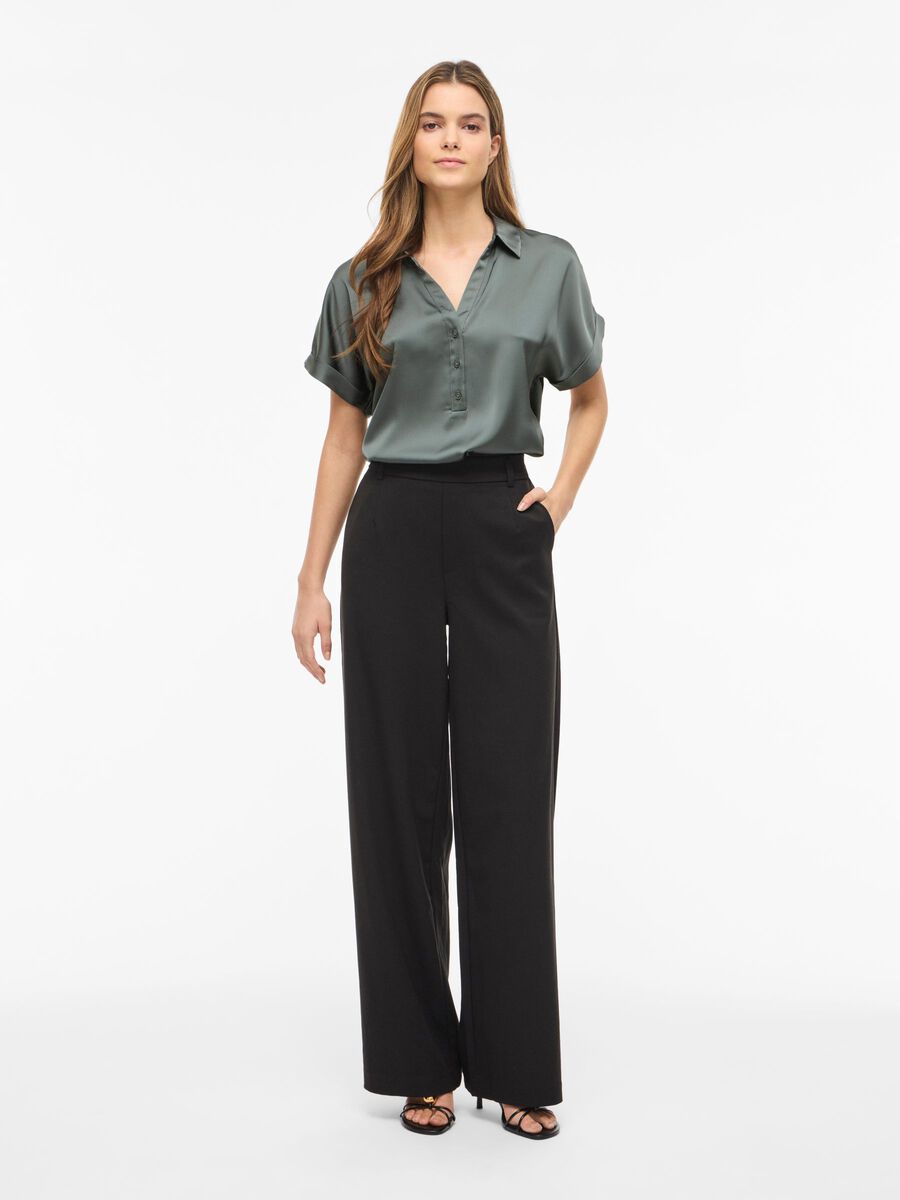 Carousel image - VIENNA SHORT SLEEVED SHIRT, Balsam Green | 4