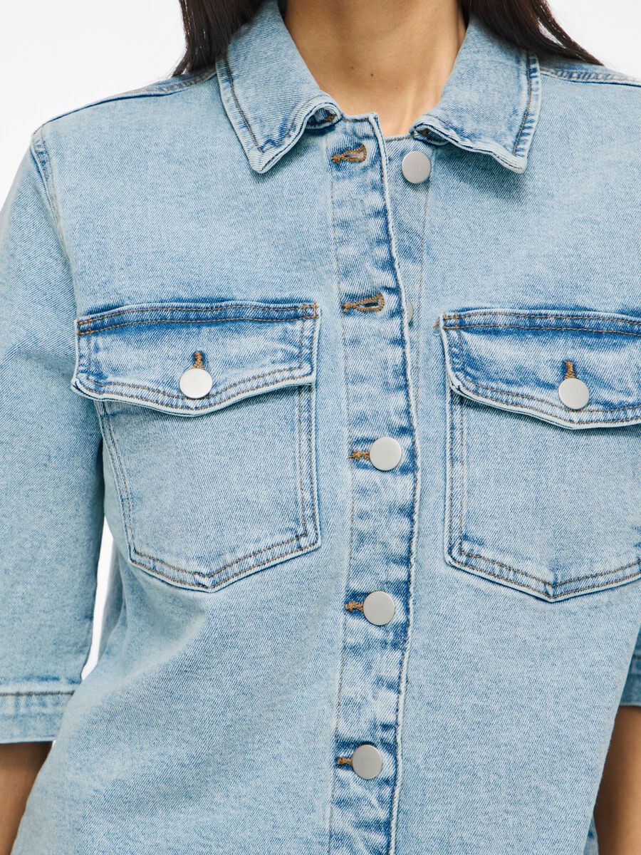 Carousel image - VISOL 3/4 RUK&Aacute;VY DŽ&Iacute;NOV&Aacute; KO&Scaron;ILE, Light Blue Denim | 3