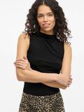 VILA VILEOA HIGH NECK SLEEVELESS TOP, Black, highres - 14112661_Black_007.jpg
