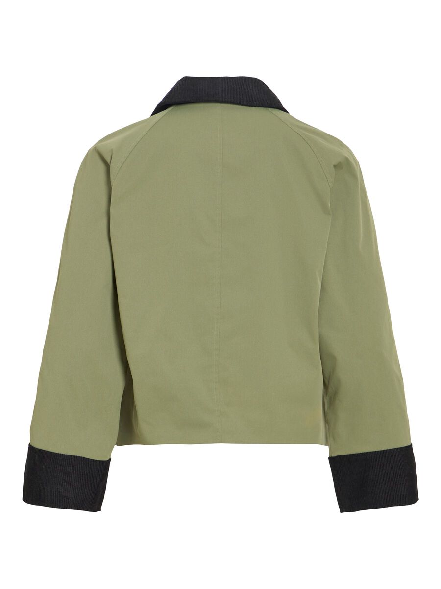 Product carousel image - VIEMELIE BUTTONED JACKET, Olivine | 2