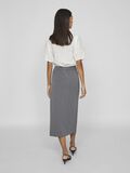 VILA HIGH WAIST MIDI SKIRT, Medium Grey Melange, highres - 14099994_MediumGreyMelange_004.jpg