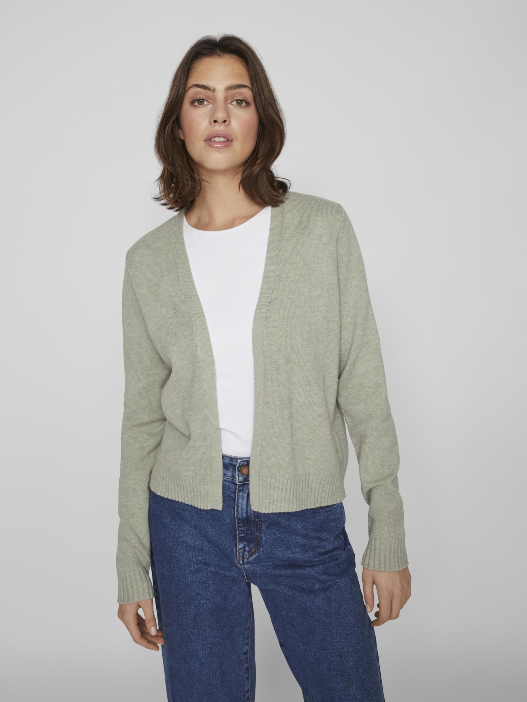 Short clearance green cardigan