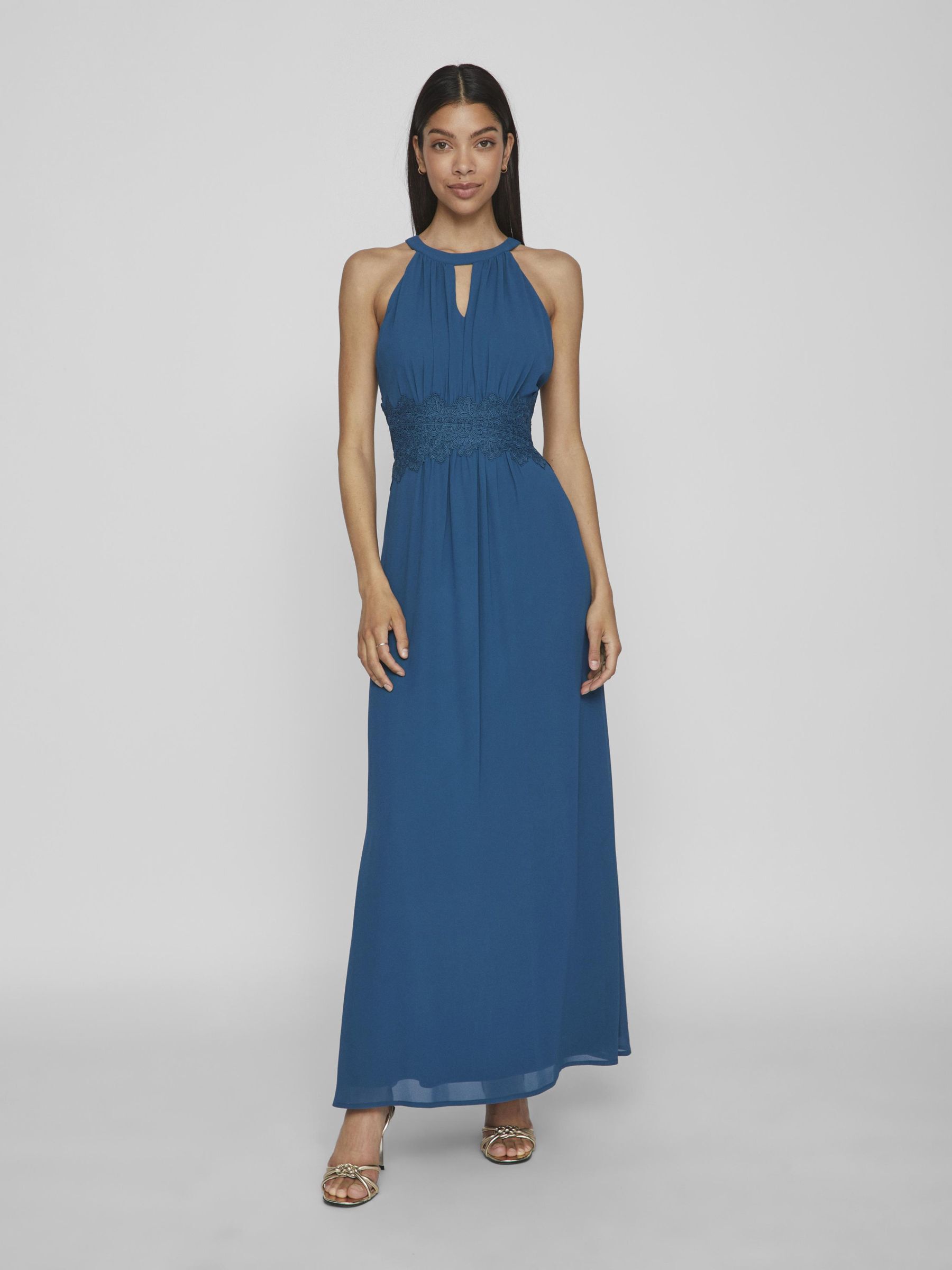 Vimilina halterneck cheap maxi dress
