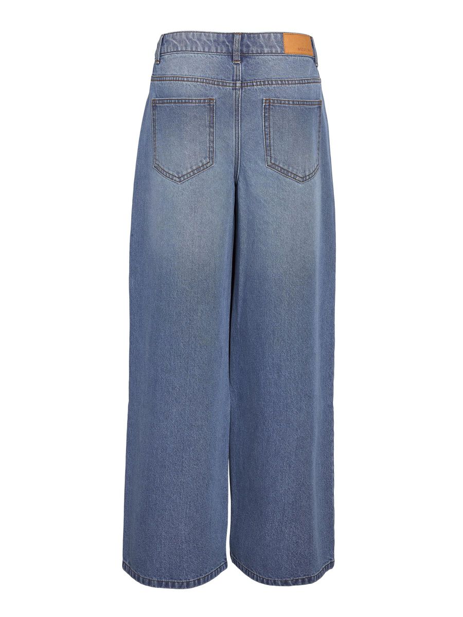 Noisy May NMANDY LOOSE FIT JEANS, Medium Blue Denim, highres - 27034155_MediumBlueDenim_002.jpg
