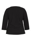 Vila CURVE - 3/4 SLEEVED BLOUSE, Black, highres - 14092932_Black_002.jpg