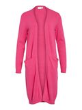 VILA VIRIL LONG KNITTED CARDIGAN, Magenta, highres - 14042770_Magenta_1108613_001.jpg