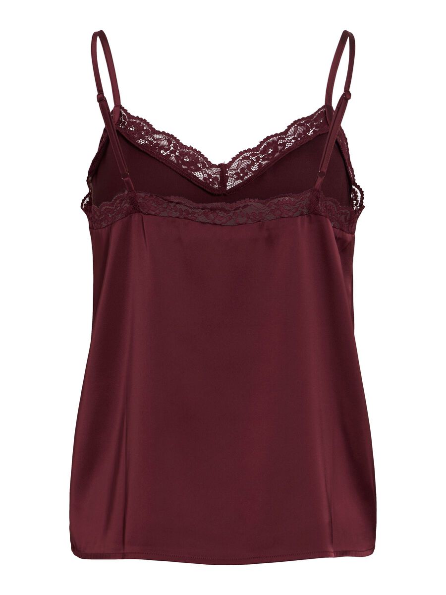 Product carousel image - VIENNA LACE STRAP TOP, Port Royale | 2