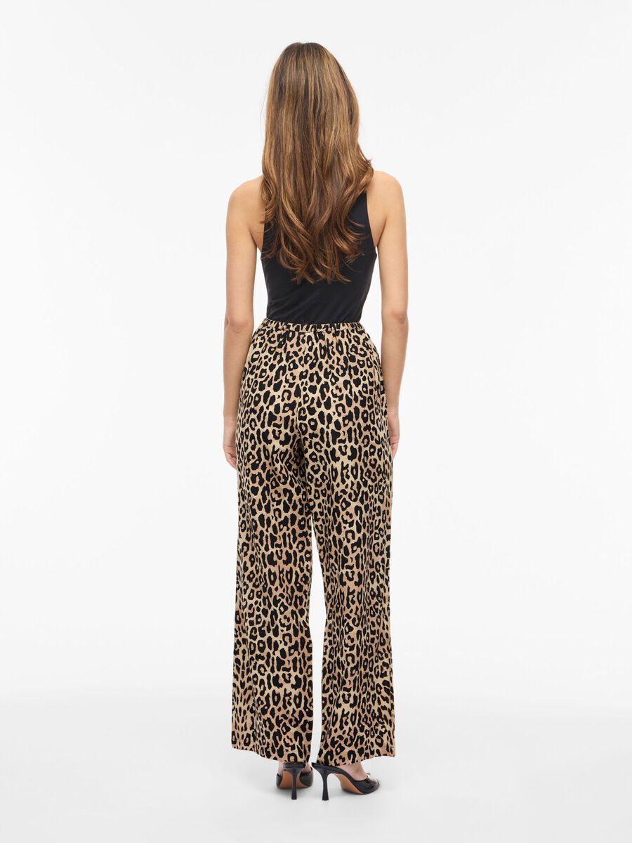 Product carousel image - VIPRISILLA - TAILLE MI-HAUTE PANTALON &Agrave; JAMBE AMPLE, Birch | 2