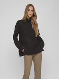 Vila ROLLKRAGEN STRICKPULLOVER, Black, highres - 14091522_Black_003.jpg