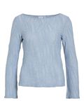 VILA BOATNECK LONG SLEEVED TOP, Coronet Blue, highres - 14109873_CoronetBlue_001.jpg