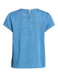 VILA RUNDHALS OBERTEIL MIT KURZEN ÄRMELN, Medium Blue Denim, highres - 14107317_MediumBlueDenim_002.jpg