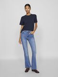 VILA VINORA ROUND NECK T-SHIRT, Navy Blazer, highres - 14103448_NavyBlazer_005.jpg