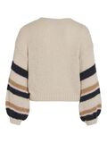 Vila V-NECK KNITTED MAGLIONE, Feather Gray, highres - 14099070_FeatherGray_1123892_002.jpg
