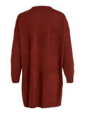 Vila LONG SLEEVED KNITTED DRESS, Fired Brick, highres - 14082255_FiredBrick_002.jpg