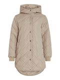 VILA HOODED COAT, Doeskin, highres - 14098250_Doeskin_001.jpg