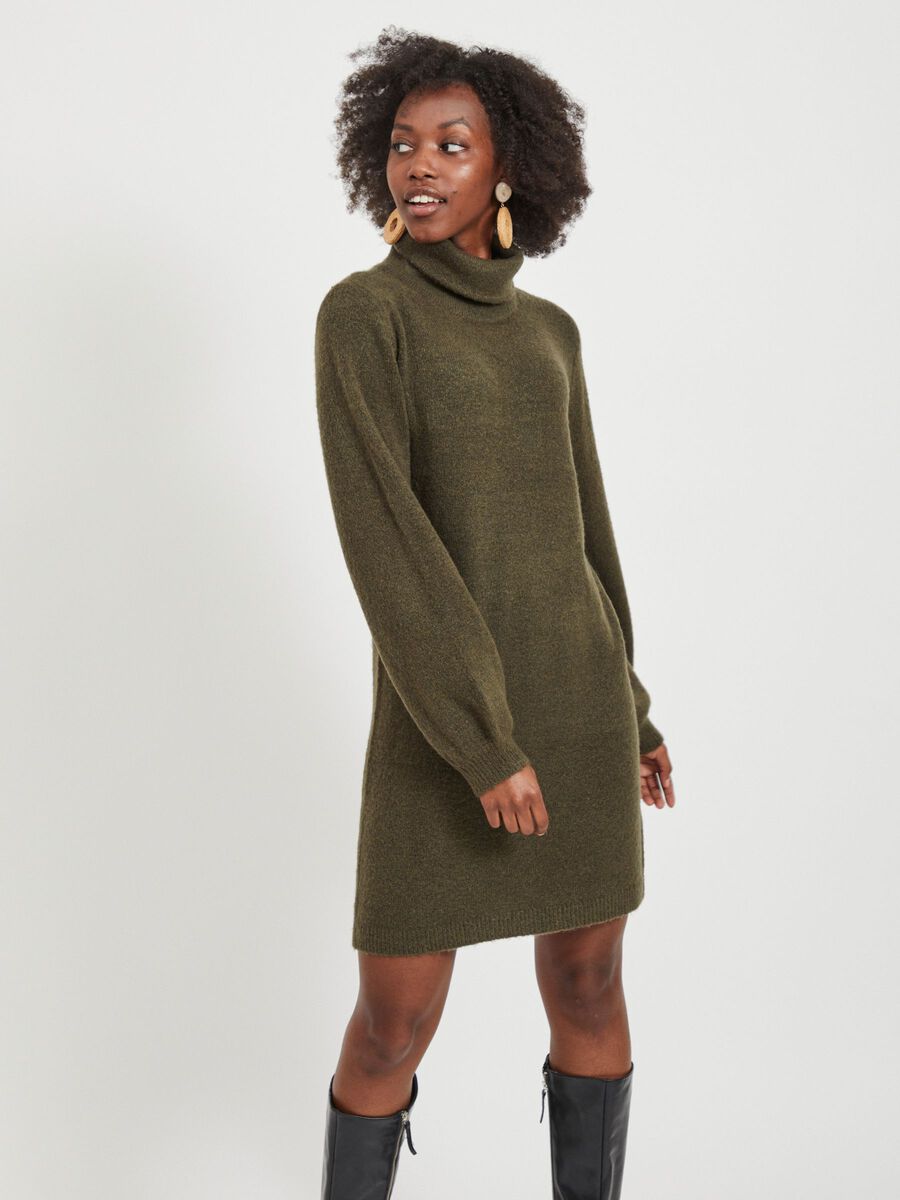 Object Collectors Item ROLL NECK KNITTED DRESS, Forest Night, highres - 23034690_ForestNight_842272_003.jpg