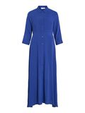 VILA MAXI SHIRT DRESS, Mazarine Blue, highres - 14106623_MazarineBlue_001.jpg