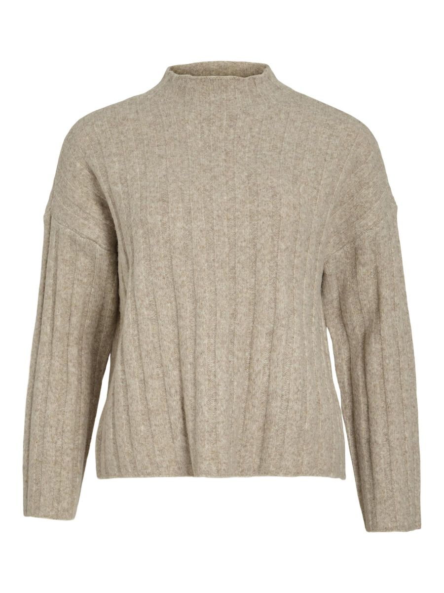 Product carousel image - KNITTED PULLOVER, Natural Melange | 2