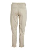 Vila CROPPED CHINO TROUSERS, Soft Camel, highres - 14050349_SoftCamel_002.jpg